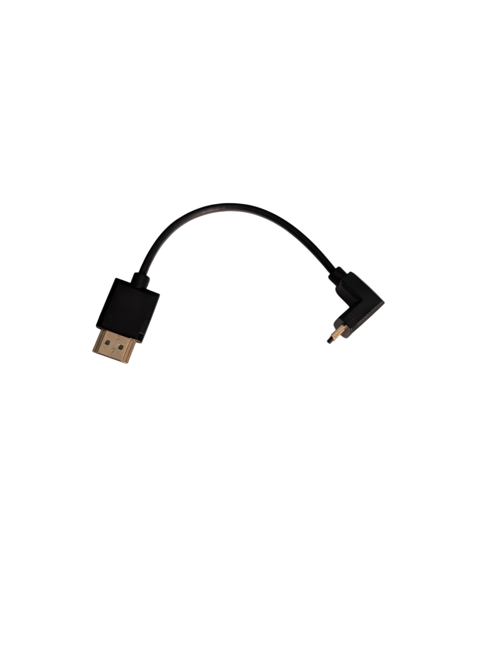 90-Degree HD High Speed HDMI to Mini HDMI cable