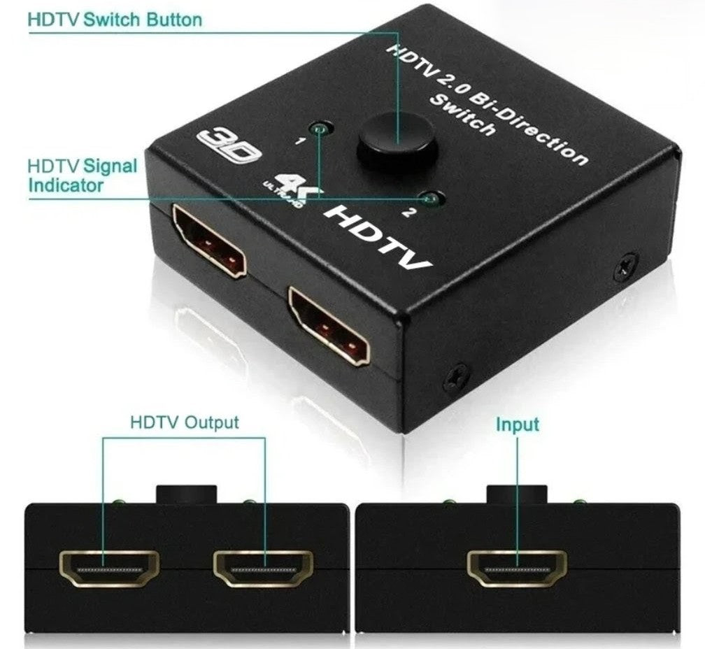 4K HDMI Bi-Direction Switch